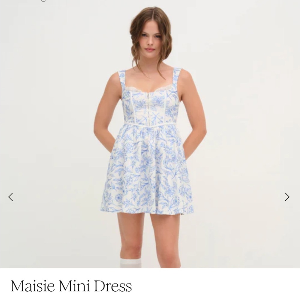 For Love and Lemons Maisie Mini Dress